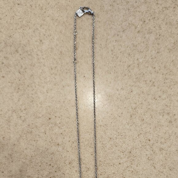 BIRKS MAYORS 925 SILVER 3 RING MUSE CLOVER QUATREFOIL PIERCED NECKLACE CHAIN - Picture 3 of 13